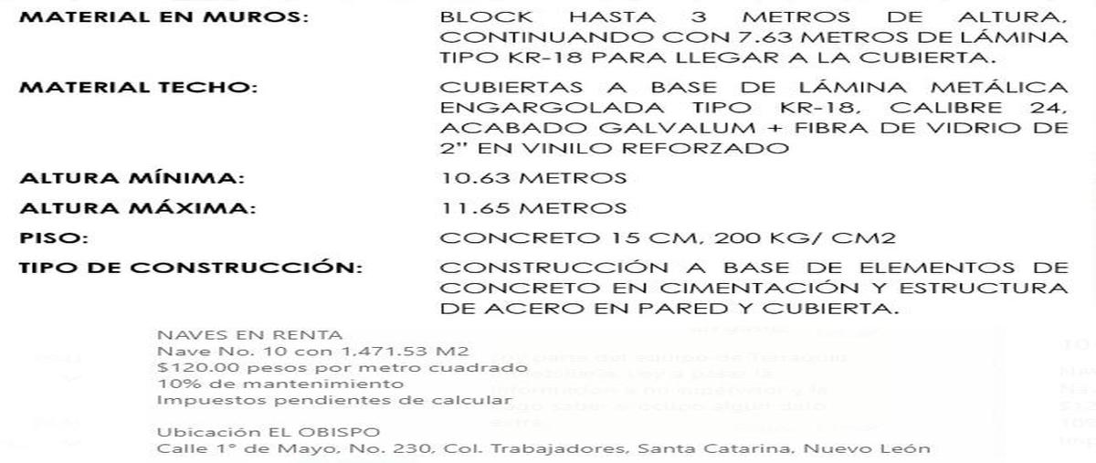 Foto de bodega en renta en  , trabajadores, santa catarina, nuevo león, 0 No. 04