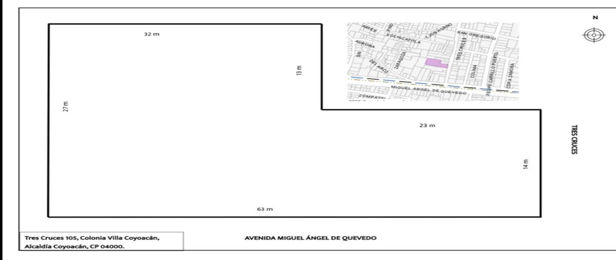 Foto de terreno industrial en venta en tres cruces , villa coyoacán, coyoacán, df / cdmx, 31008613 No. 06