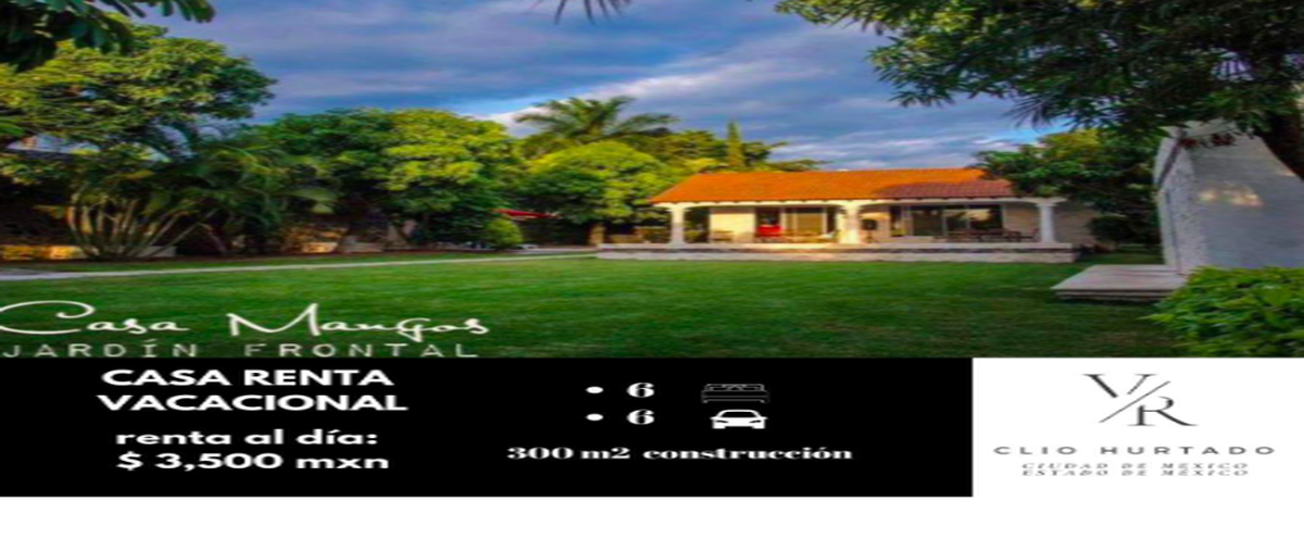 Foto de casa en renta en tres de mayo , temixco centro, temixco, morelos, 0 No. 01
