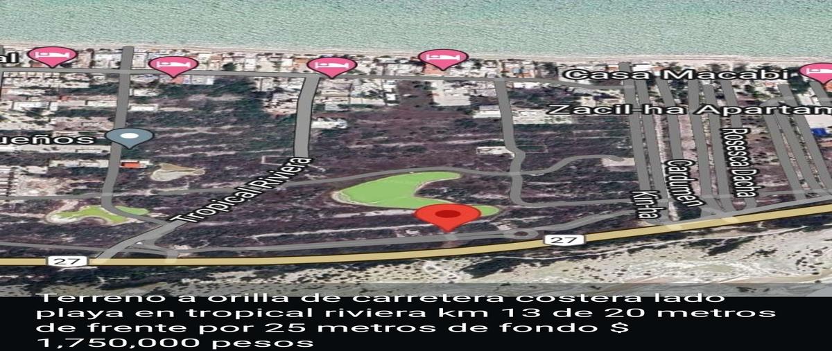 Foto de terreno habitacional en tropical riviera kilometro 13.5 chicxulub puerto , chicxulub puerto, progreso, yucatán, 26150137 foto 01 Foto de terreno habitacional en venta en tropical riviera kilometro 13.5 chicxulub puerto , chicxulub puerto, progreso, yucatán, 26150137 No. 01