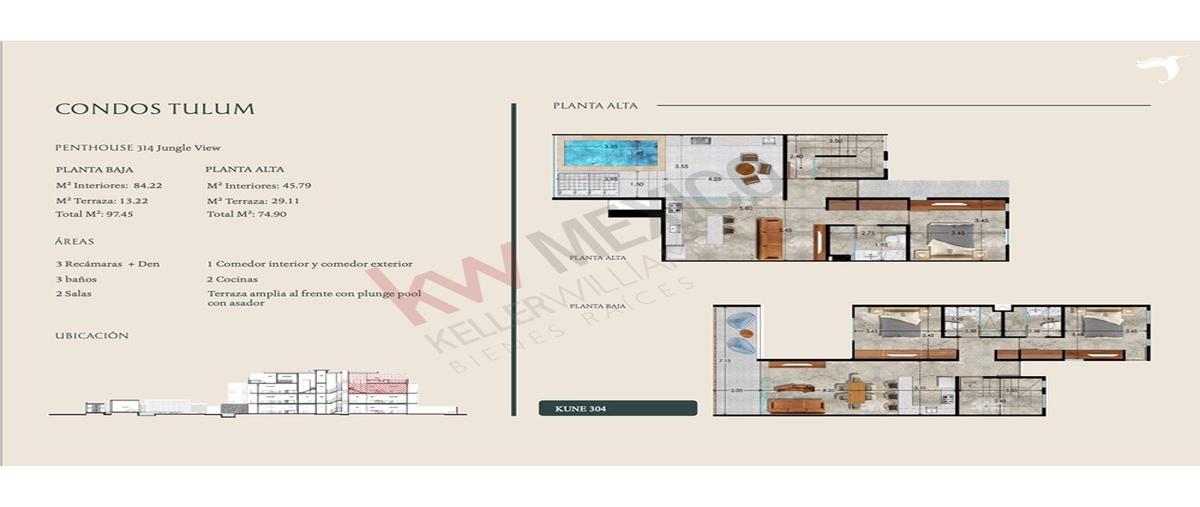 Foto de departamento en renta en tulum 101. condominio kune 304, aldea zama, tulum, quintana roo, 0 No. 04