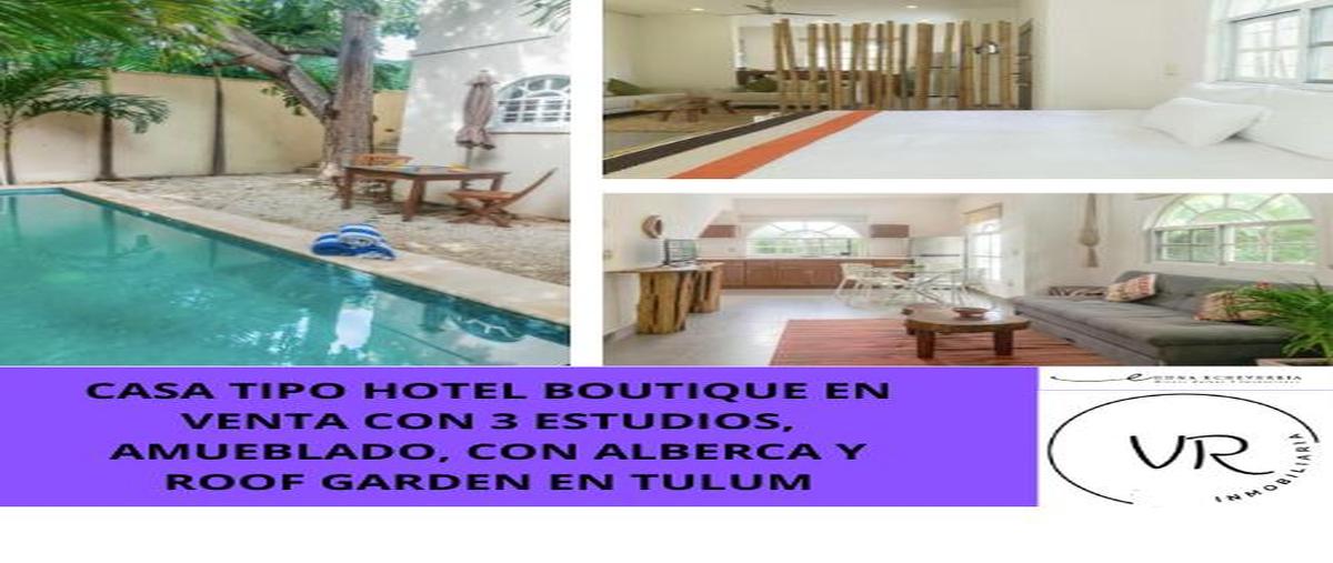 Foto de edificio en venta en  , tulum centro, tulum, quintana roo, 0 No. 01