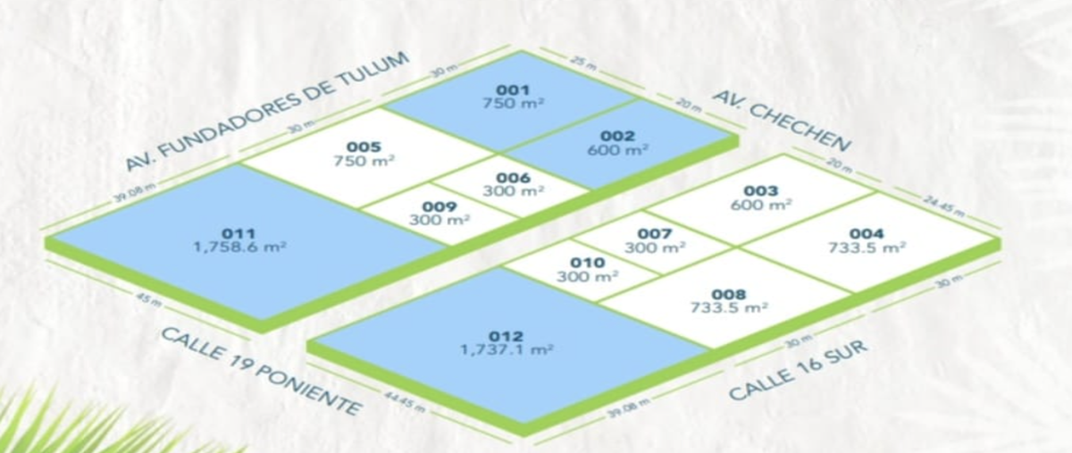 Foto de terreno habitacional en venta en tulum region 15 manzana 132, la veleta, tulum, quintana roo, 0 No. 03