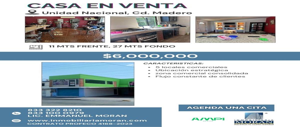 Foto de casa en , unidad nacional, ciudad madero, tamaulipas, 0 foto 01 Foto de casa en venta en , unidad nacional, ciudad madero, tamaulipas, 0 No. 01