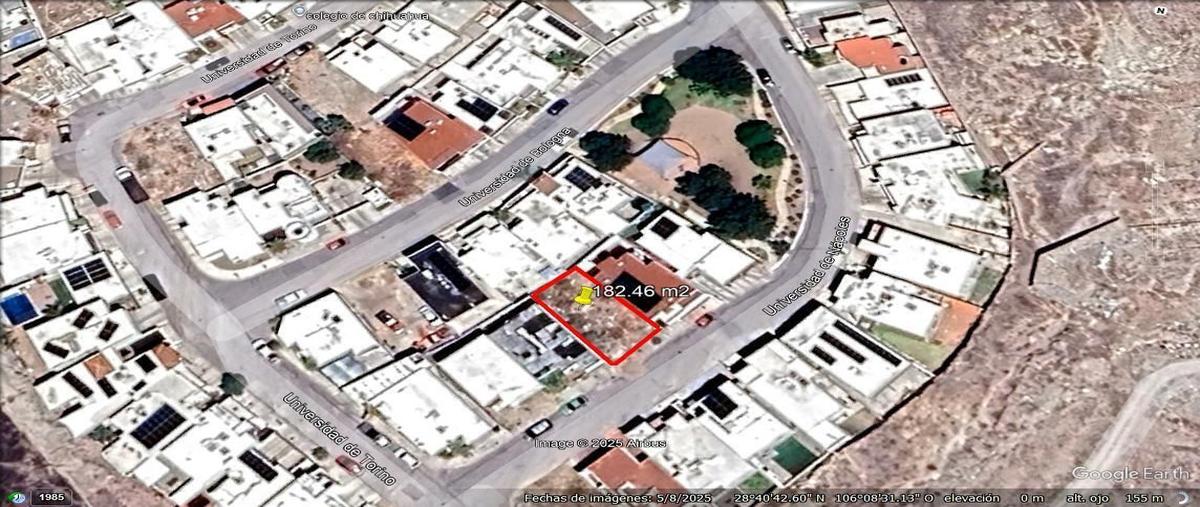 Foto de terreno habitacional en venta en universidad de napoles , lomas universidad iv, chihuahua, chihuahua, 0 No. 01