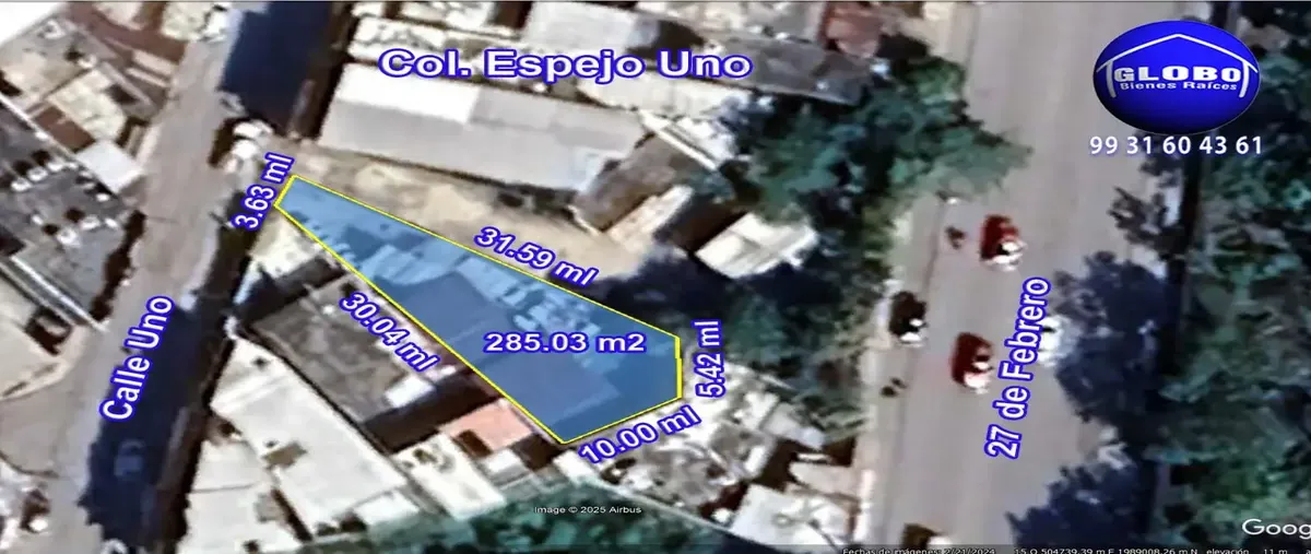 Foto de terreno comercial en venta en uno 100, el espejo 1, centro, tabasco, 0 No. 04