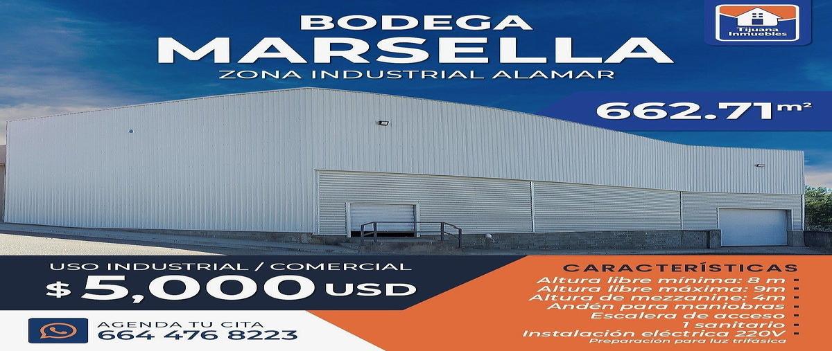 Foto de bodega en , urbiquinta marsella, tijuana, baja california, 0 foto 01 Foto de bodega en renta en , urbiquinta marsella, tijuana, baja california, 0 No. 01
