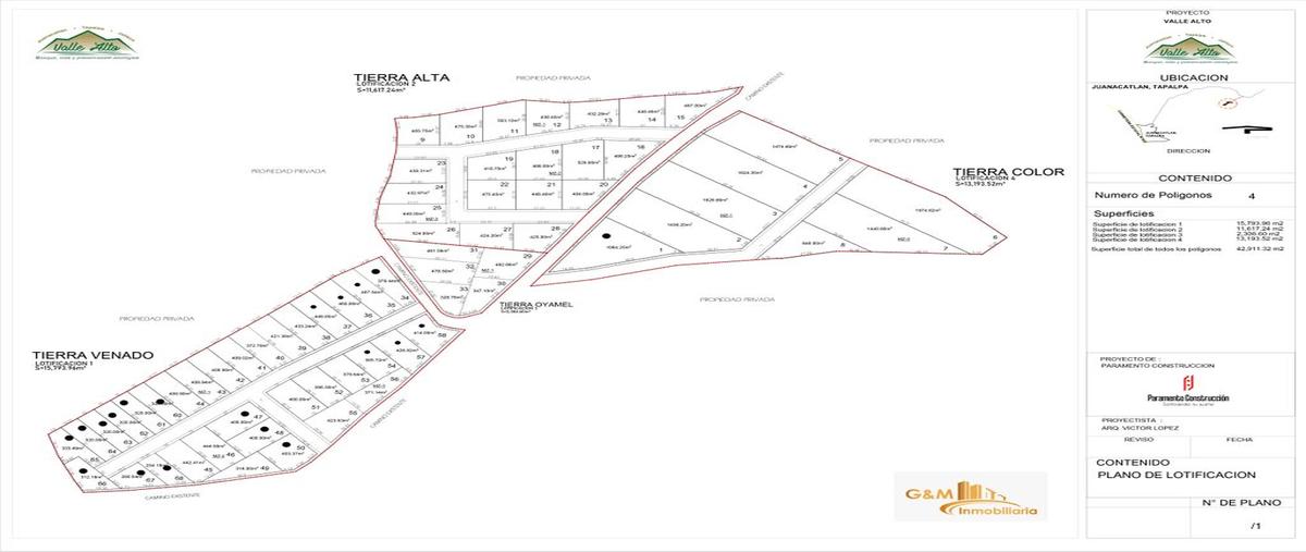 Foto de terreno comercial en venta en valle alto , juanacatlan, tapalpa, jalisco, 26093861 No. 02