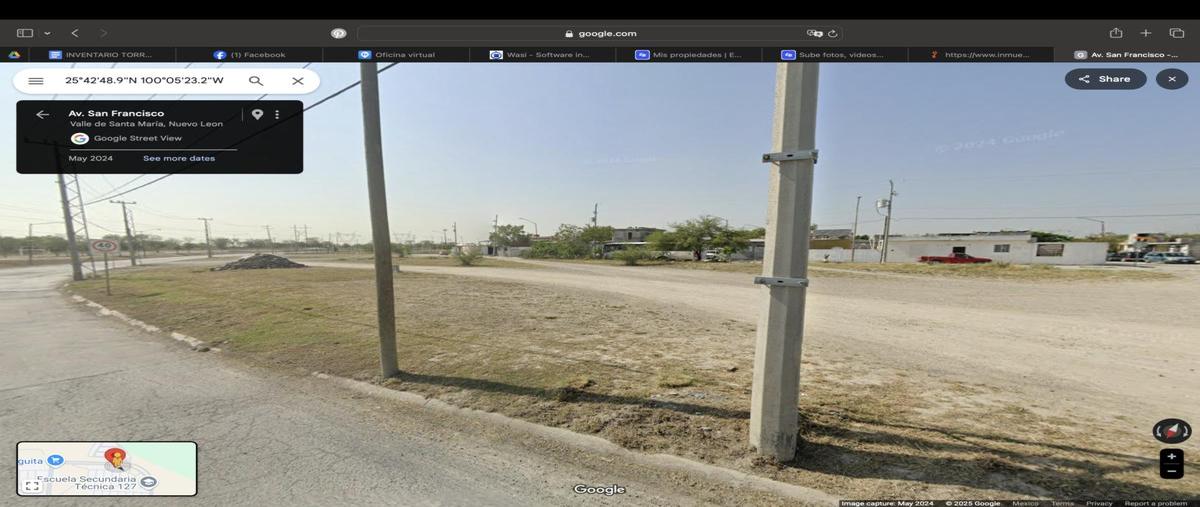 Foto de terreno habitacional en venta en  , valle de santa maría, pesquería, nuevo león, 30137402 No. 03