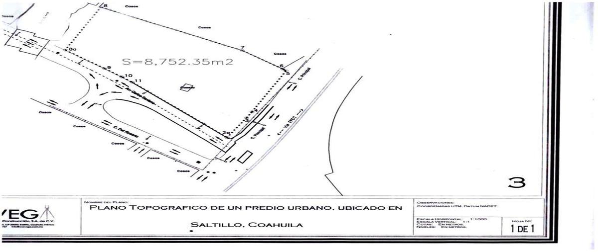 Foto de terreno habitacional en , valle universidad, saltillo, coahuila de zaragoza, 0 foto 01 Foto de terreno habitacional en venta en , valle universidad, saltillo, coahuila de zaragoza, 0 No. 01