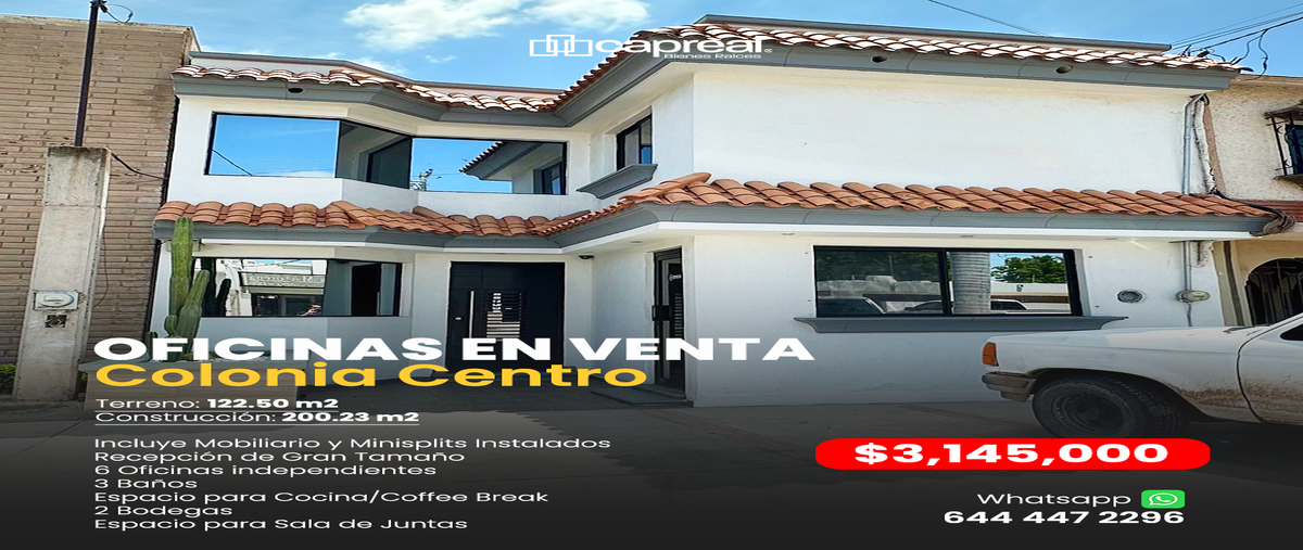 Foto de oficina en venta en veracruz , ciudad obregón centro, cajeme, sonora, 28404855 No. 01
