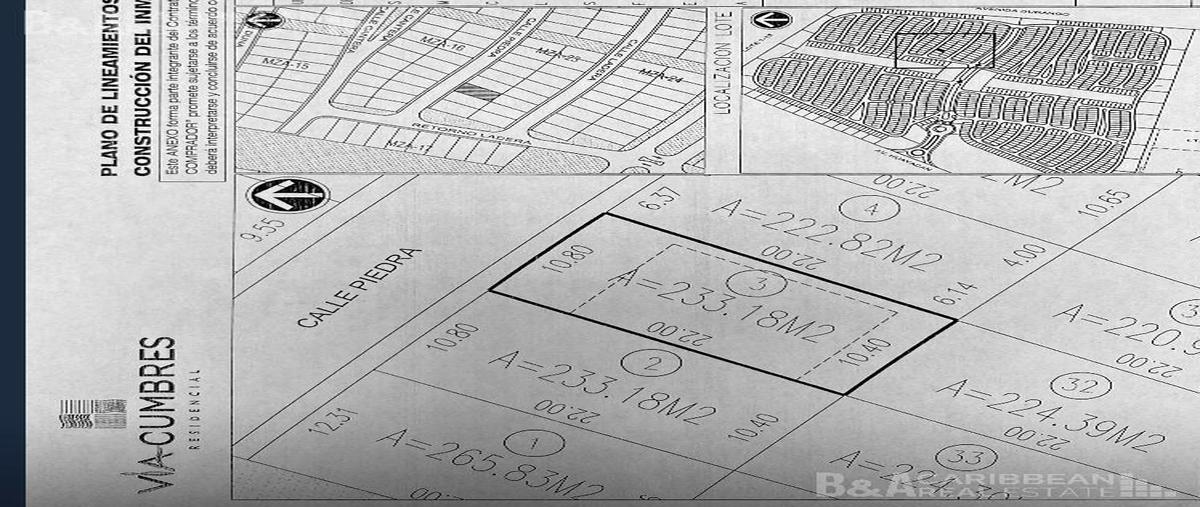 Foto de terreno habitacional en venta en  , vía cumbres residencial, benito juárez, quintana roo, 0 No. 05