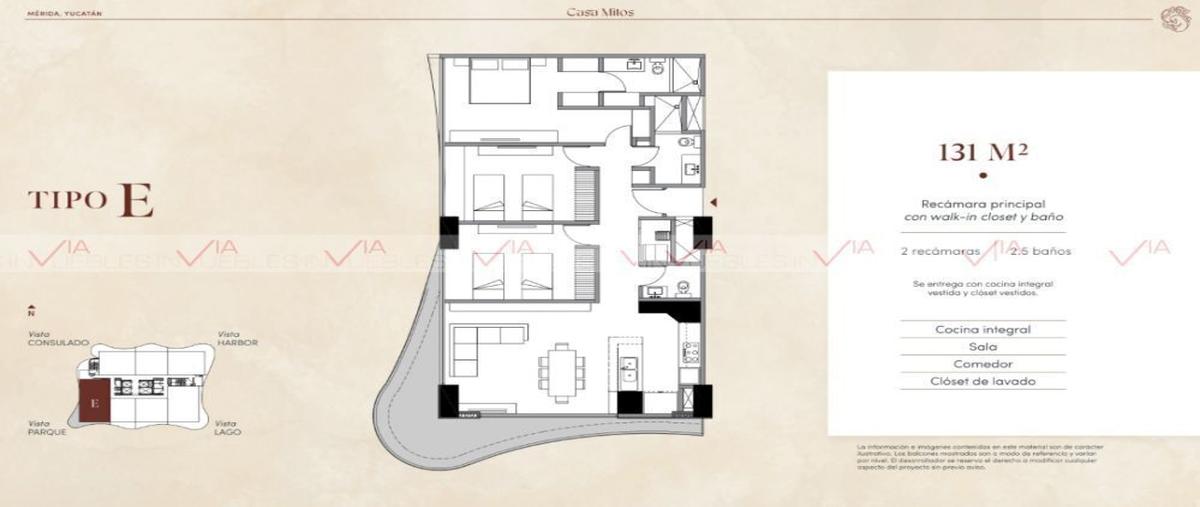 Foto de departamento en venta en vía montejo , vía montejo, mérida, yucatán, 0 No. 05