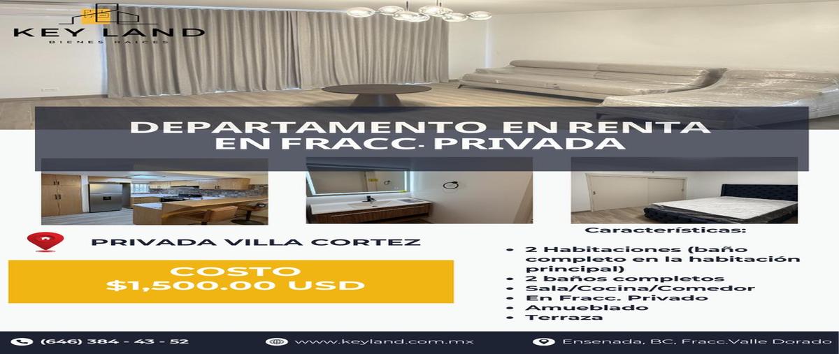 Foto de departamento en , villa cortez, ensenada, baja california, 0 foto 01 Foto de departamento en renta en , villa cortez, ensenada, baja california, 0 No. 01