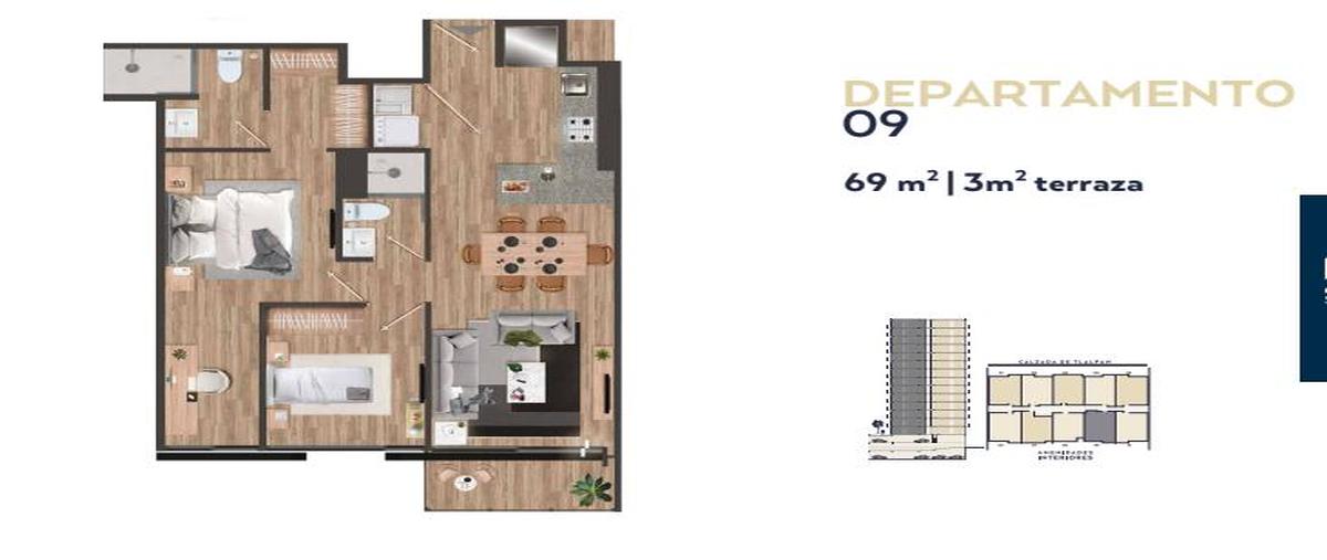 Foto de departamento en venta en  , villa de cortes, benito juárez, df / cdmx, 30933147 No. 05