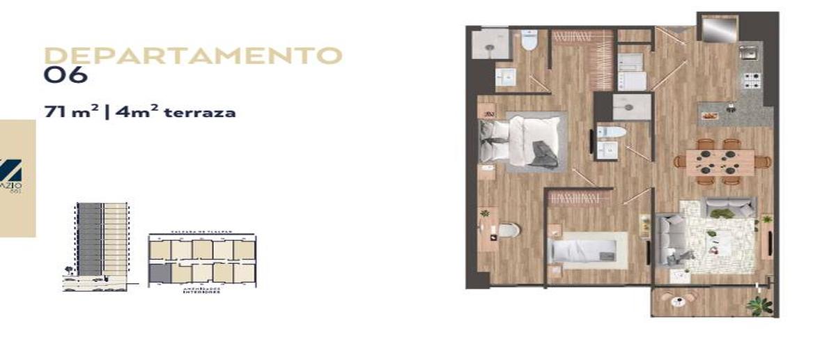 Foto de departamento en venta en  , villa de cortes, benito juárez, df / cdmx, 30933148 No. 05