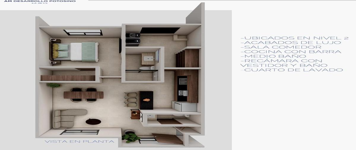 Foto de departamento en venta en  , villa magna, san luis potosí, san luis potosí, 28435772 No. 05