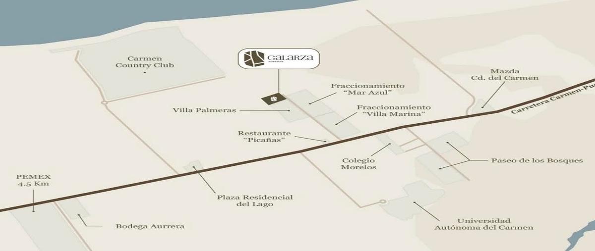 Foto de terreno habitacional en venta en  , villa palmeras, carmen, campeche, 0 No. 04