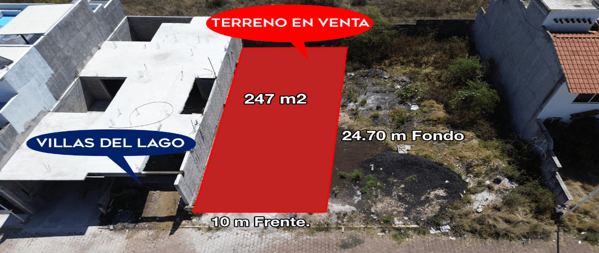 Foto de terreno habitacional en venta en villas del lago lote 11, bosque monarca, morelia, michoacán de ocampo, 0 No. 03