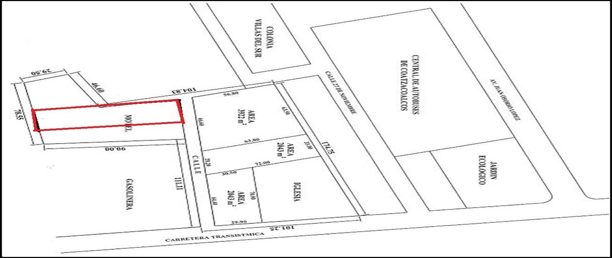 Foto de terreno habitacional en venta en  , villas del sur, coatzacoalcos, veracruz de ignacio de la llave, 15599671 No. 02