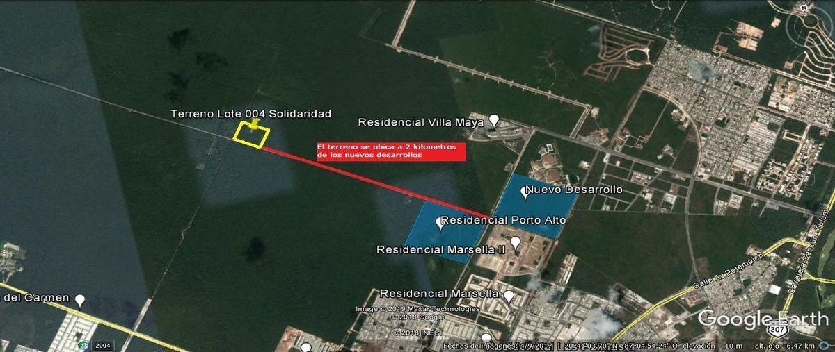 Foto de terreno habitacional en venta en  , villas maya, solidaridad, quintana roo, 23686259 No. 03