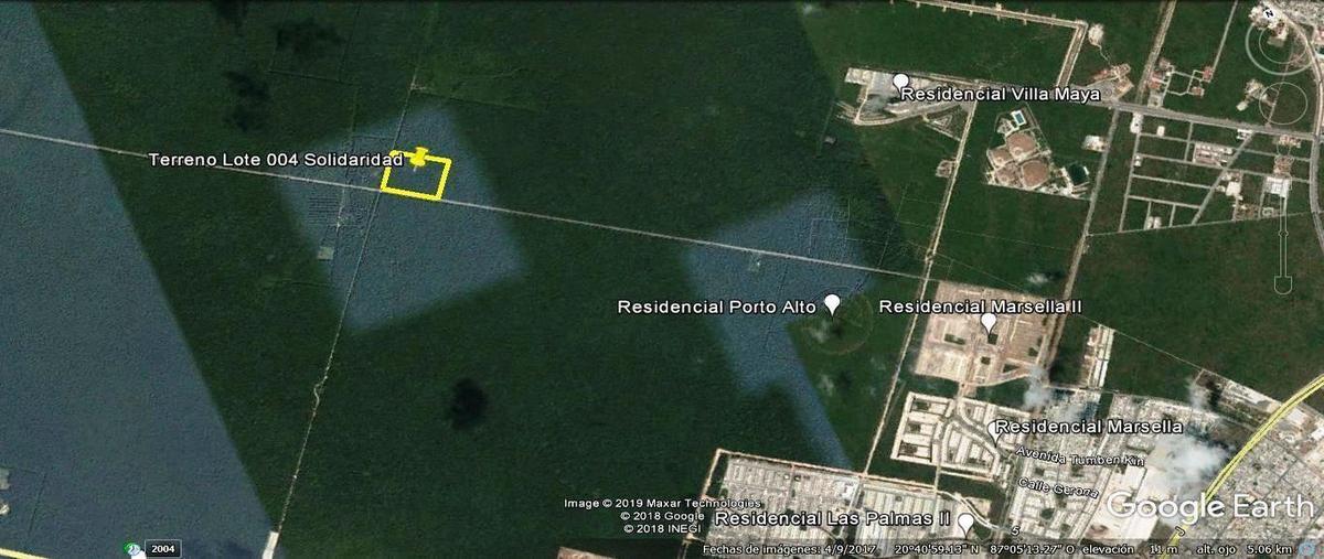 Foto de terreno habitacional en venta en  , villas maya, solidaridad, quintana roo, 23686259 No. 04
