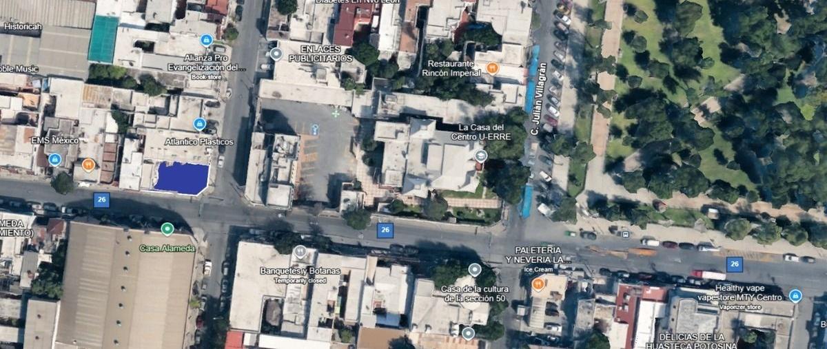 Foto de terreno comercial en venta en washington , monterrey centro, monterrey, nuevo león, 0 No. 01