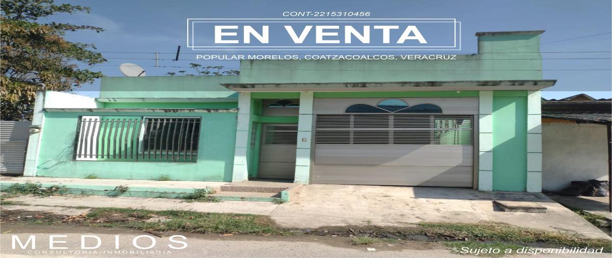 Foto de casa en venta en xalapa , popular morelos, coatzacoalcos, veracruz de ignacio de la llave, 27764287 No. 01