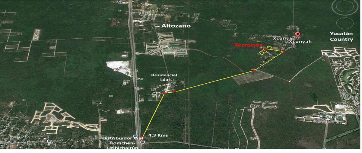 Foto de terreno habitacional en venta en  , xcunyá, mérida, yucatán, 0 No. 03