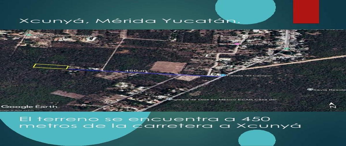 Foto de terreno habitacional en venta en  , xcunyá, mérida, yucatán, 0 No. 03
