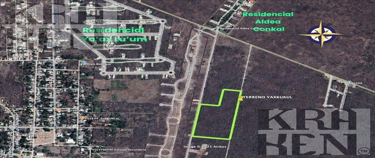 Foto de terreno habitacional en venta en  , yaxkukul, yaxkukul, yucatán, 30754191 No. 03