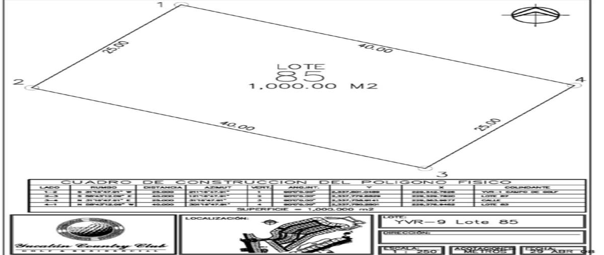 Foto de terreno habitacional en venta en  , yucatán country club, mérida, yucatán, 27757677 No. 03