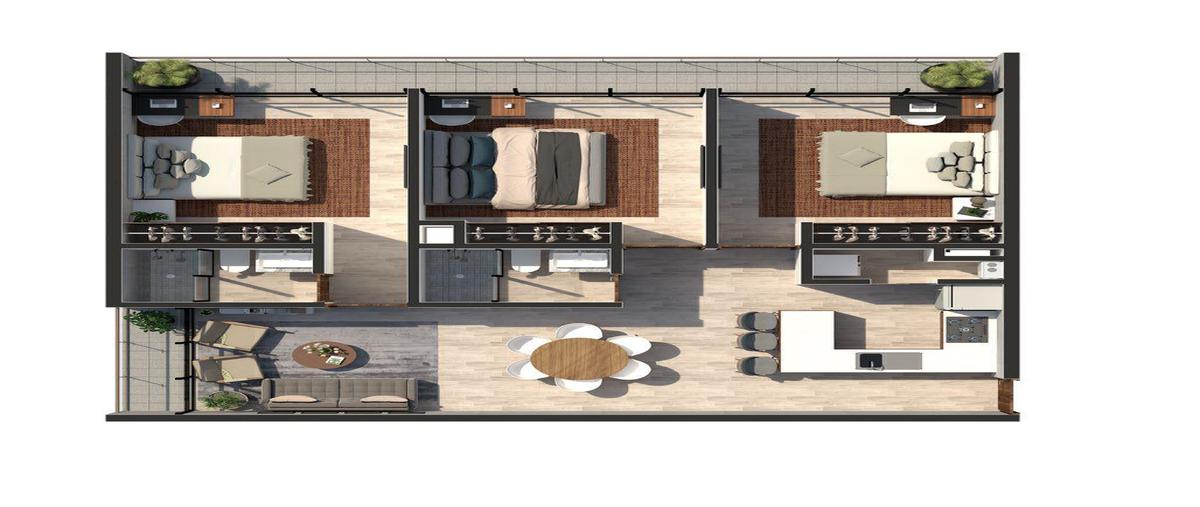 Foto de departamento en venta en  , yucatán country club, mérida, yucatán, 0 No. 05