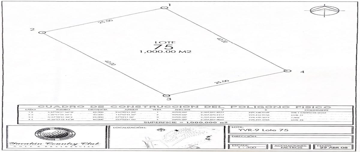 Foto de terreno habitacional en venta en  , yucatán country club, mérida, yucatán, 0 No. 04