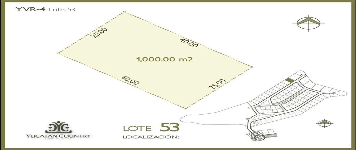 Foto de terreno habitacional en venta en  , yucatán country club, mérida, yucatán, 30147449 No. 03
