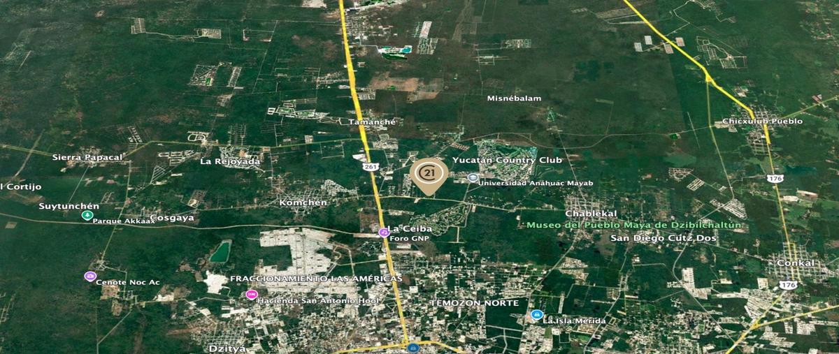 Foto de terreno habitacional en venta en  , yucatan, mérida, yucatán, 0 No. 03