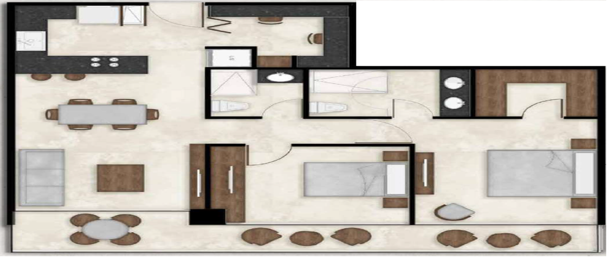 Foto de departamento en venta en zaguan , santa gertrudis copo, mérida, yucatán, 0 No. 04