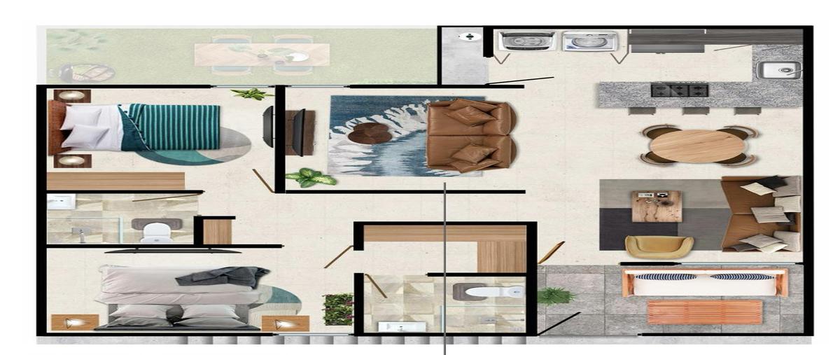 Foto de departamento en venta en  , zakia, el marqués, querétaro, 30546966 No. 03