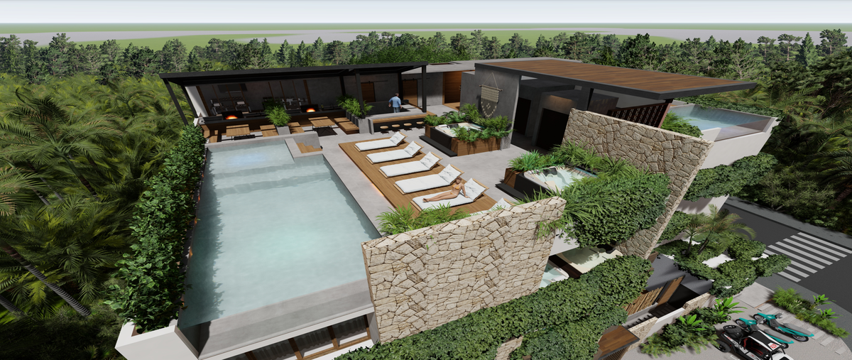 Foto de departamento en venta en zama premium , aldea zama, tulum, quintana roo, 28806237 No. 03