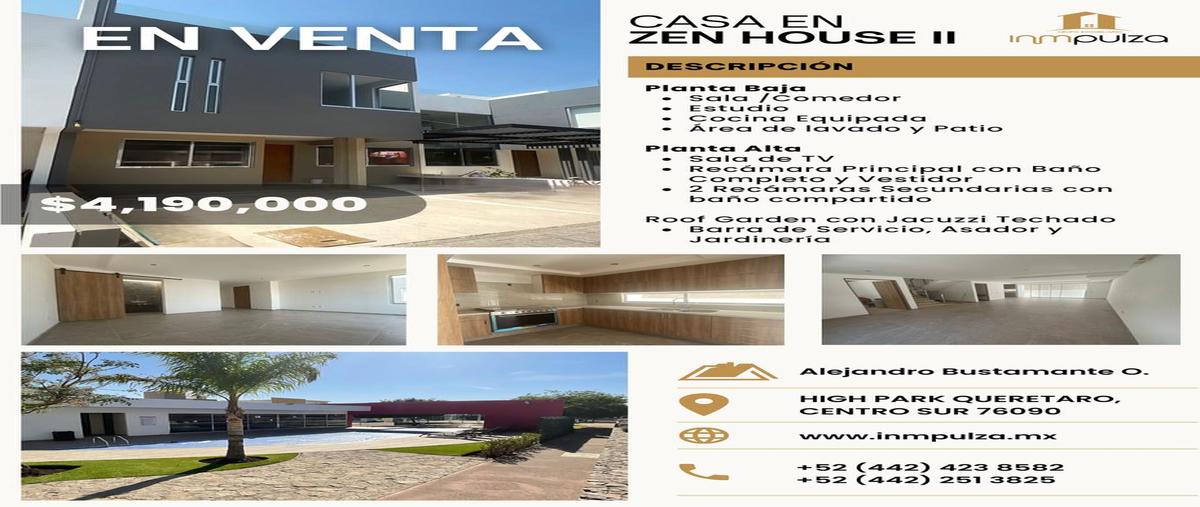 Foto de casa en , zen house ii, el marqués, querétaro, 0 foto 01 Foto de casa en venta en , zen house ii, el marqués, querétaro, 0 No. 01