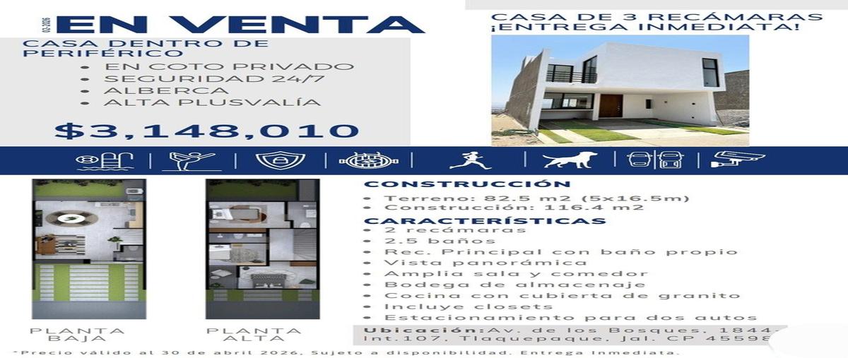 Foto de casa en venta en zimalta , pedregal del bosque, san pedro tlaquepaque, jalisco, 28751536 No. 04