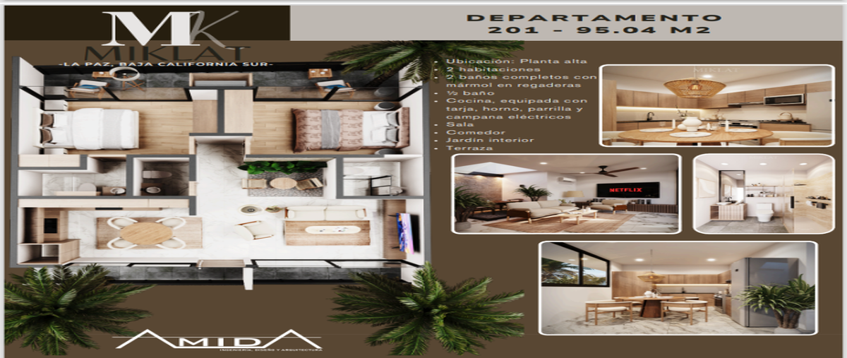 Foto de departamento en venta en  , zona central, la paz, baja california sur, 0 No. 03