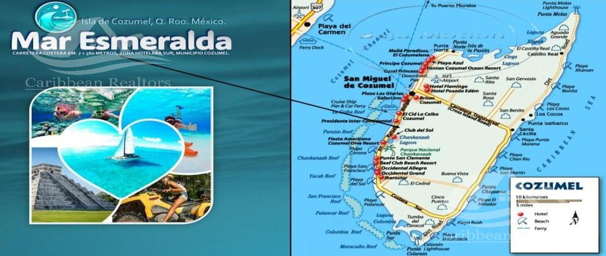 Foto de terreno habitacional en venta en  , zona hotelera sur, cozumel, quintana roo, 0 No. 05