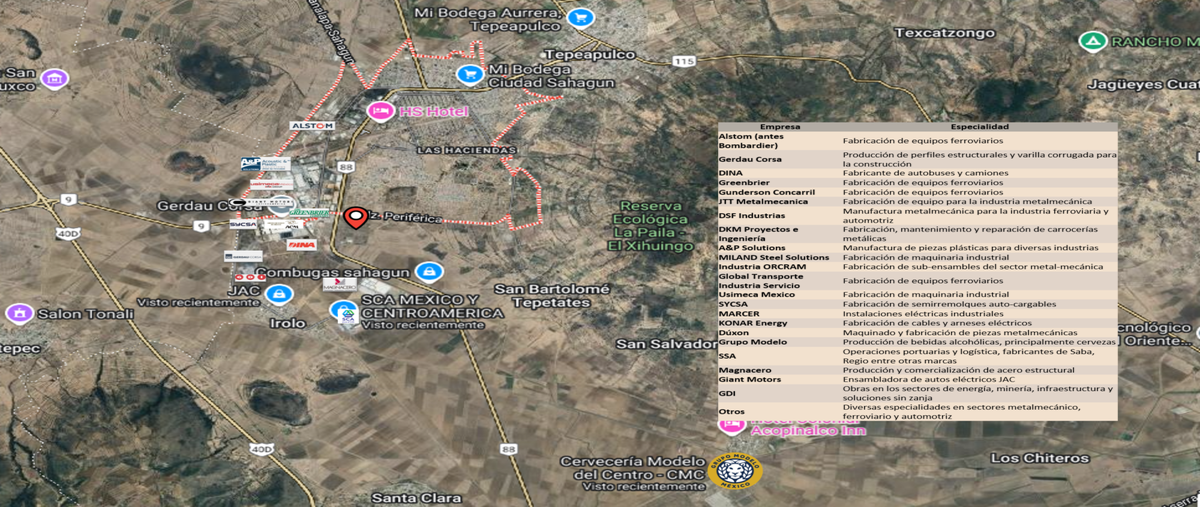 Foto de terreno industrial en venta en zona industrial , zona industrial, tepeapulco, hidalgo, 29517737 No. 03