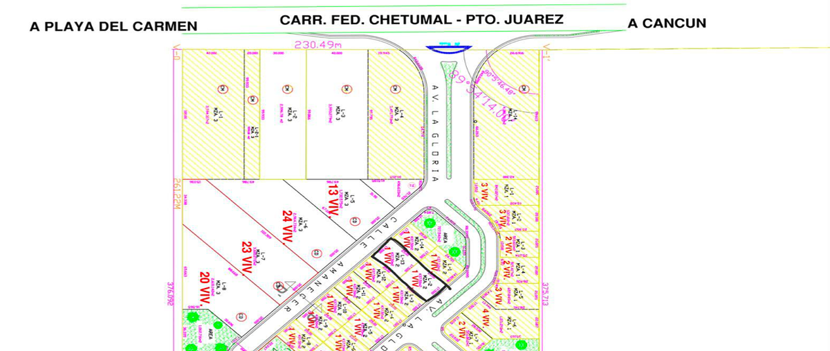 Foto de terreno habitacional en venta en — , el cielo, solidaridad, quintana roo, 0 No. 03