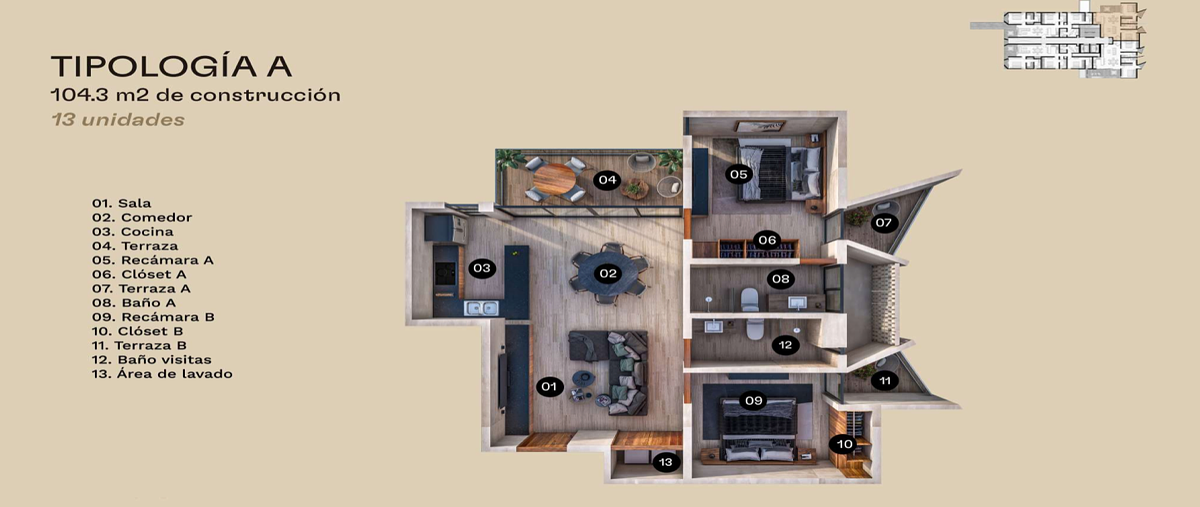 Foto de departamento en venta en — , felipe carrillo puerto, mérida, yucatán, 0 No. 03