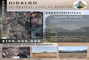 Foto de inmueble en El Arenal, Hgo., Col. El Rincón C.P. 42680, El Arenal