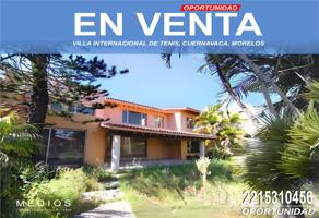 Foto de inmueble en Av Subida a Chalma, Villa Internacional de Tenis, Cuernavaca, Mor., Col. Hacienda Tetela C.P. 62160, Cuernavaca