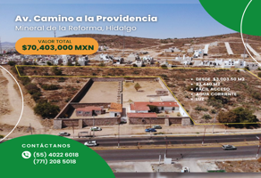 Foto de inmueble en Av Camino a la Providencia, Sta Rita, Pachuquilla, Hgo., Col. Pachuquilla C.P. 42180, Mineral de la Reforma