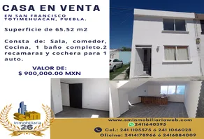 Foto de inmueble en 11 poniente #306, Col. San Francisco Totimehuacan C.P. 72595, Puebla